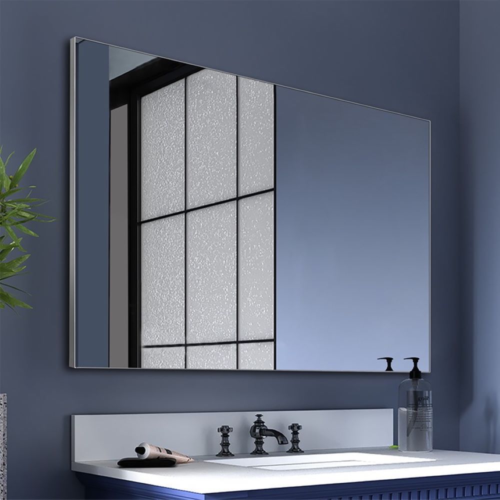 Ramă oglindă de perete din profil 17×45 mm.